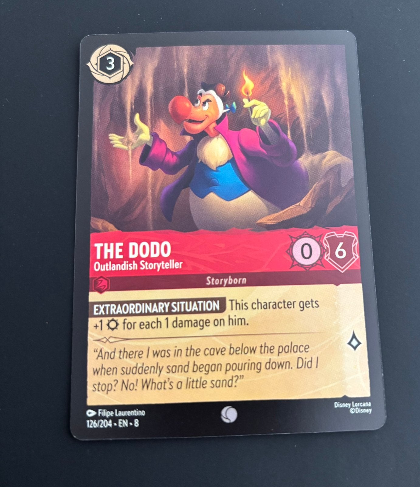 Reign of Jafar - The dodo - 126/204 EN-8, Ophalen of Verzenden, Nieuw, Losse kaart