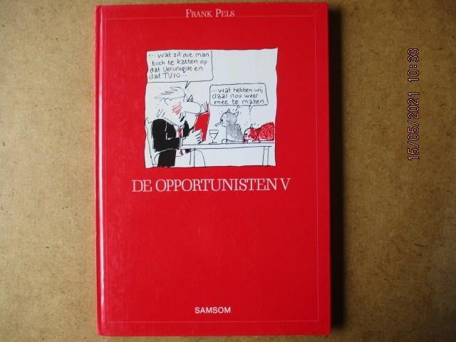 adv2324 de opportunisten 5 hc, Eén stripboek, Ophalen, Gelezen
