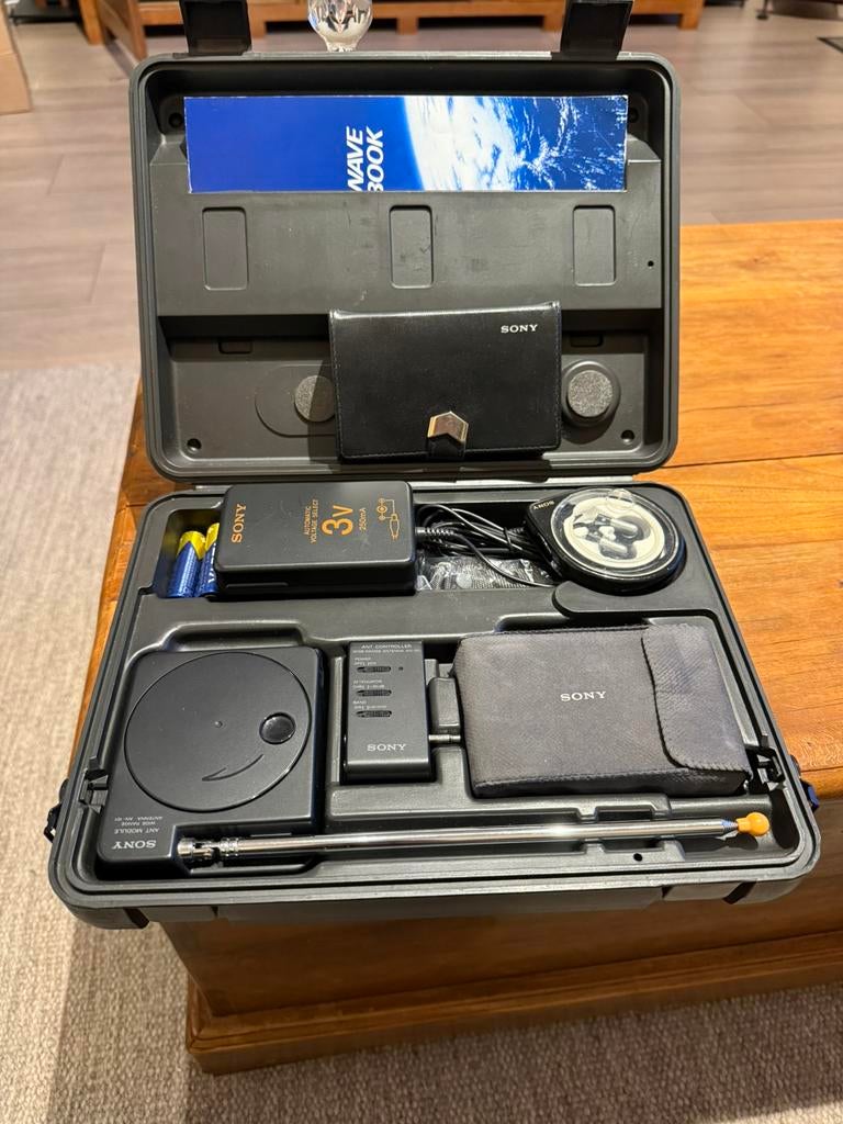 Sony SW1S - Complete Packaged Worldreciever SW1 wereldradio, Ophalen of Verzenden, Refurbished, Wereldontvanger