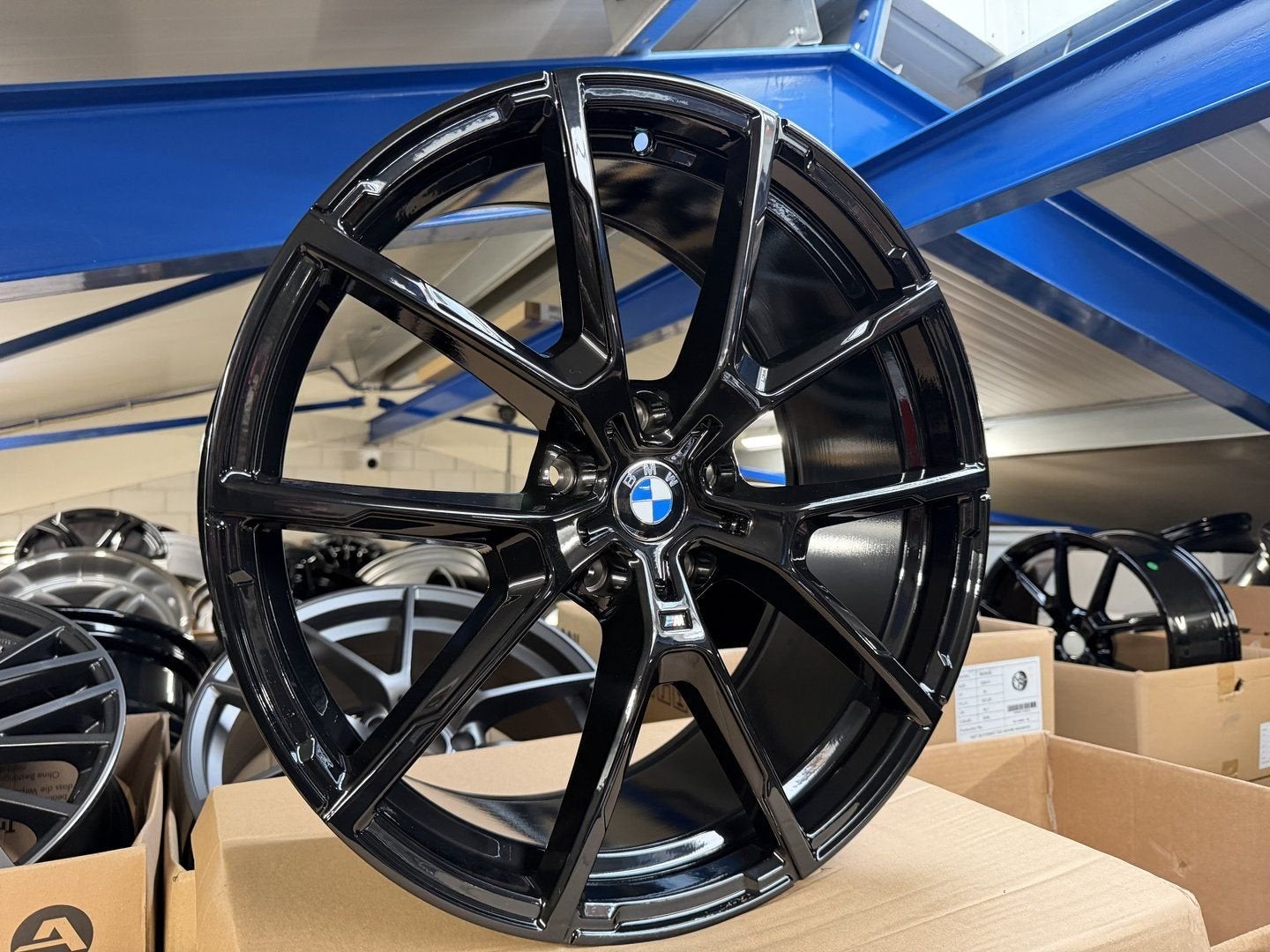 NIEUW 20inch BMW Black M728 Style Velgen 5x120 E90 F30 F10, -, -, Banden en Velgen, Nieuw