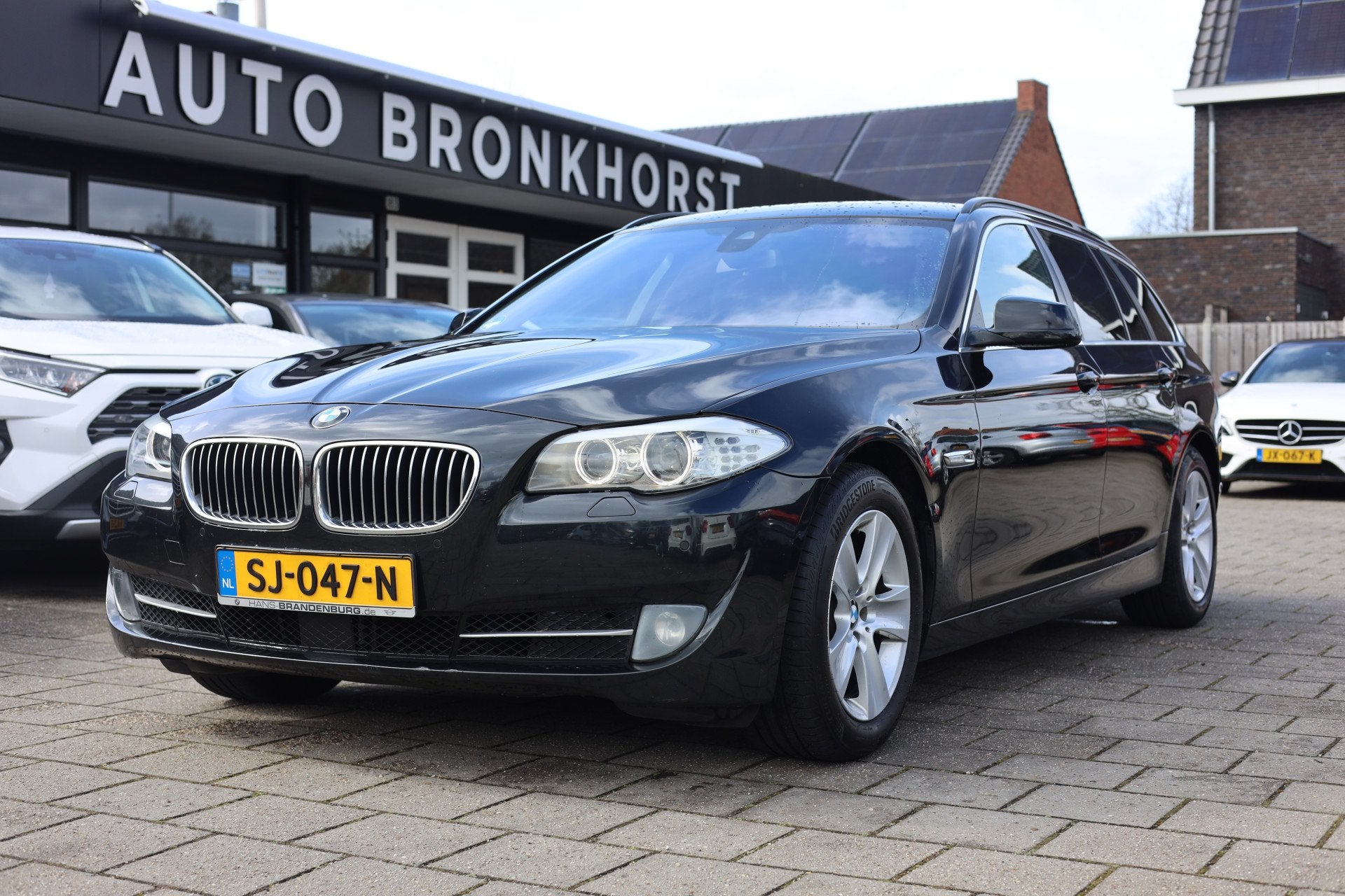 BMW 5 Serie Touring 520D EXECUTIVE | AUT | ACC | ECC | TREKH, Auto's, Automaat, Euro 5, Achterwielaandrijving, Zwart