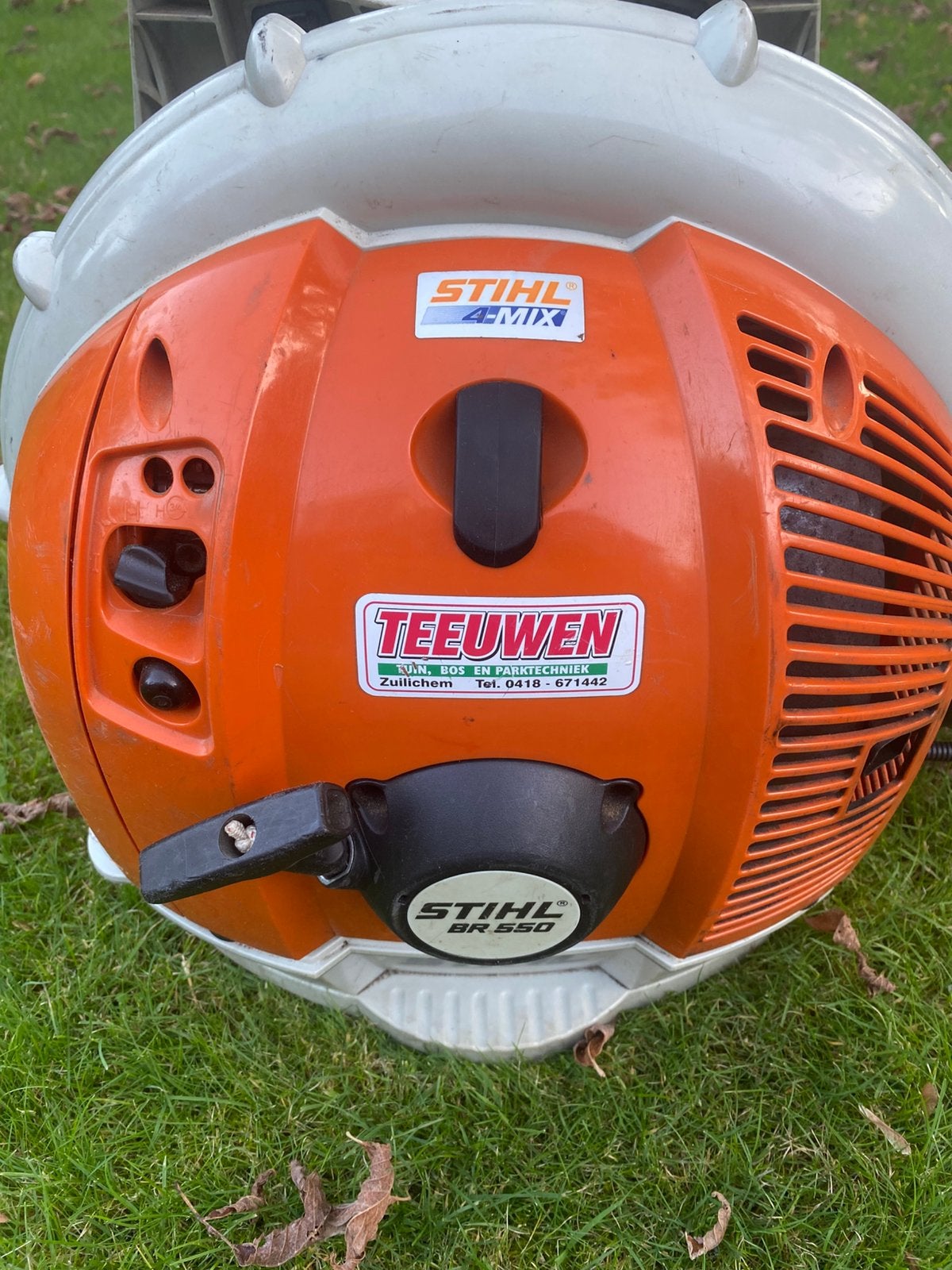 Hele nette Stihl br550, Tuin en Terras, Ophalen of Verzenden, Zo goed als nieuw, Benzine