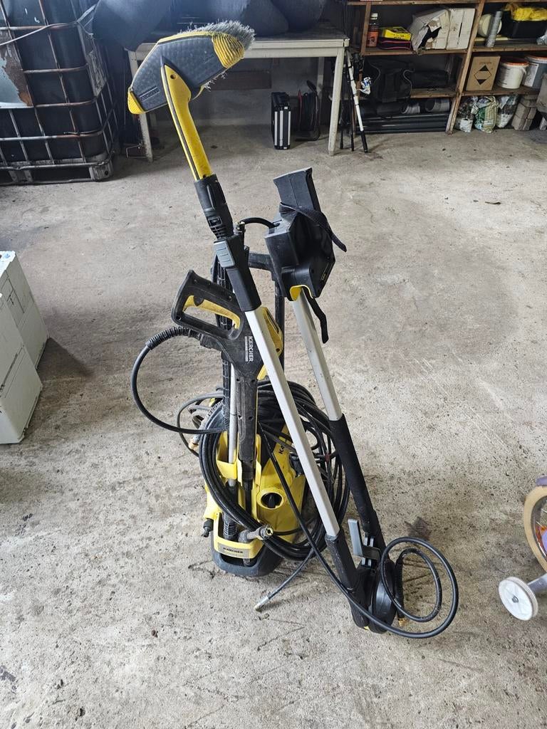 Karcher k4 met opzetstukken, Ophalen of Verzenden, Elektrisch