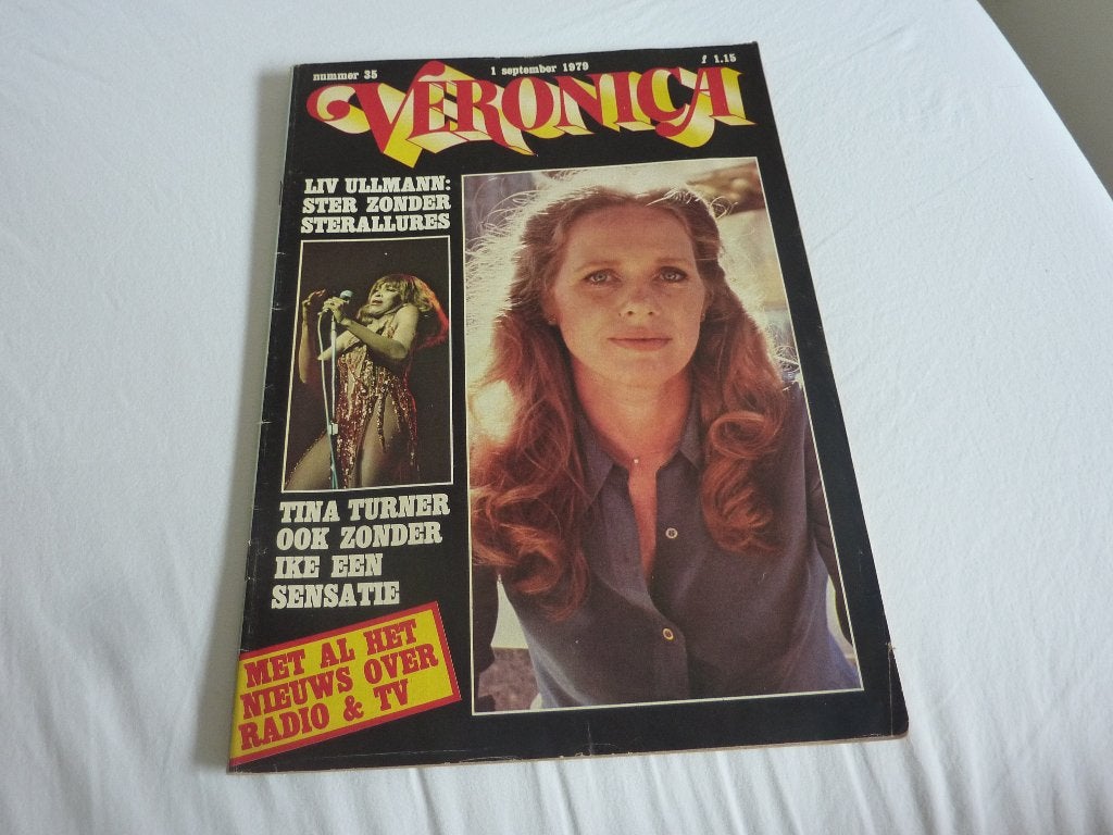 VERONICA 1979-TINA TURNER-CHARLIE`S ANGELS-ROOTS-L ULLMAN, Verzenden, 1960 tot 1980, Tijdschrift