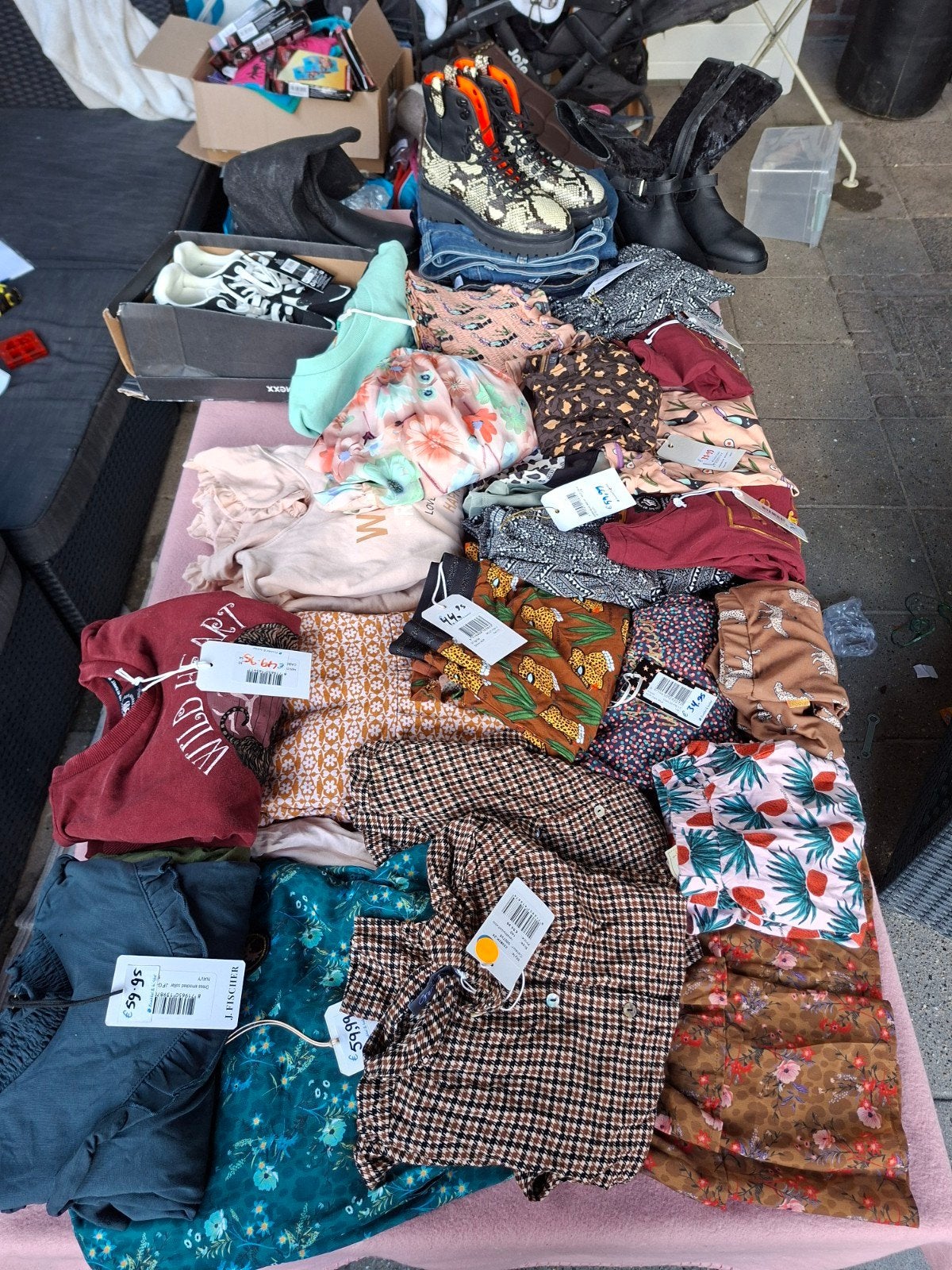 partij nieuwe kinderkleding & dames schoenen, Ophalen of Verzenden, Nieuw