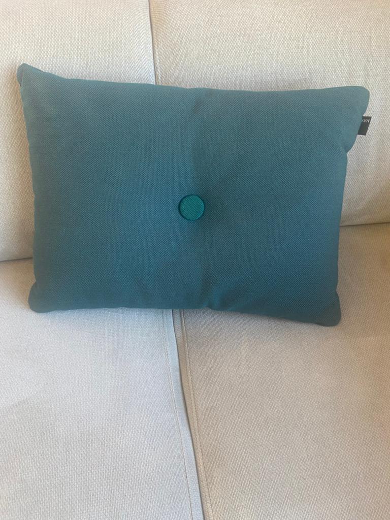 Hay kussen groen zgan, Ophalen, Zo goed als nieuw, Groen, Vierkant