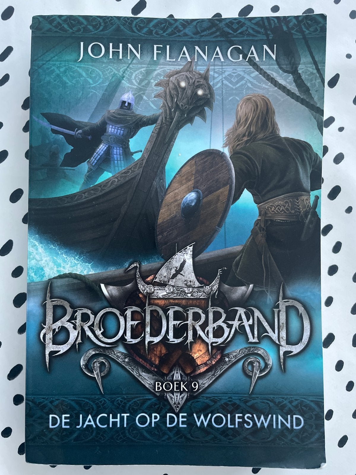 Broederband Boek 9: De Jacht op de Wolfswind - John Flanagan, Boeken, Ophalen, Gelezen