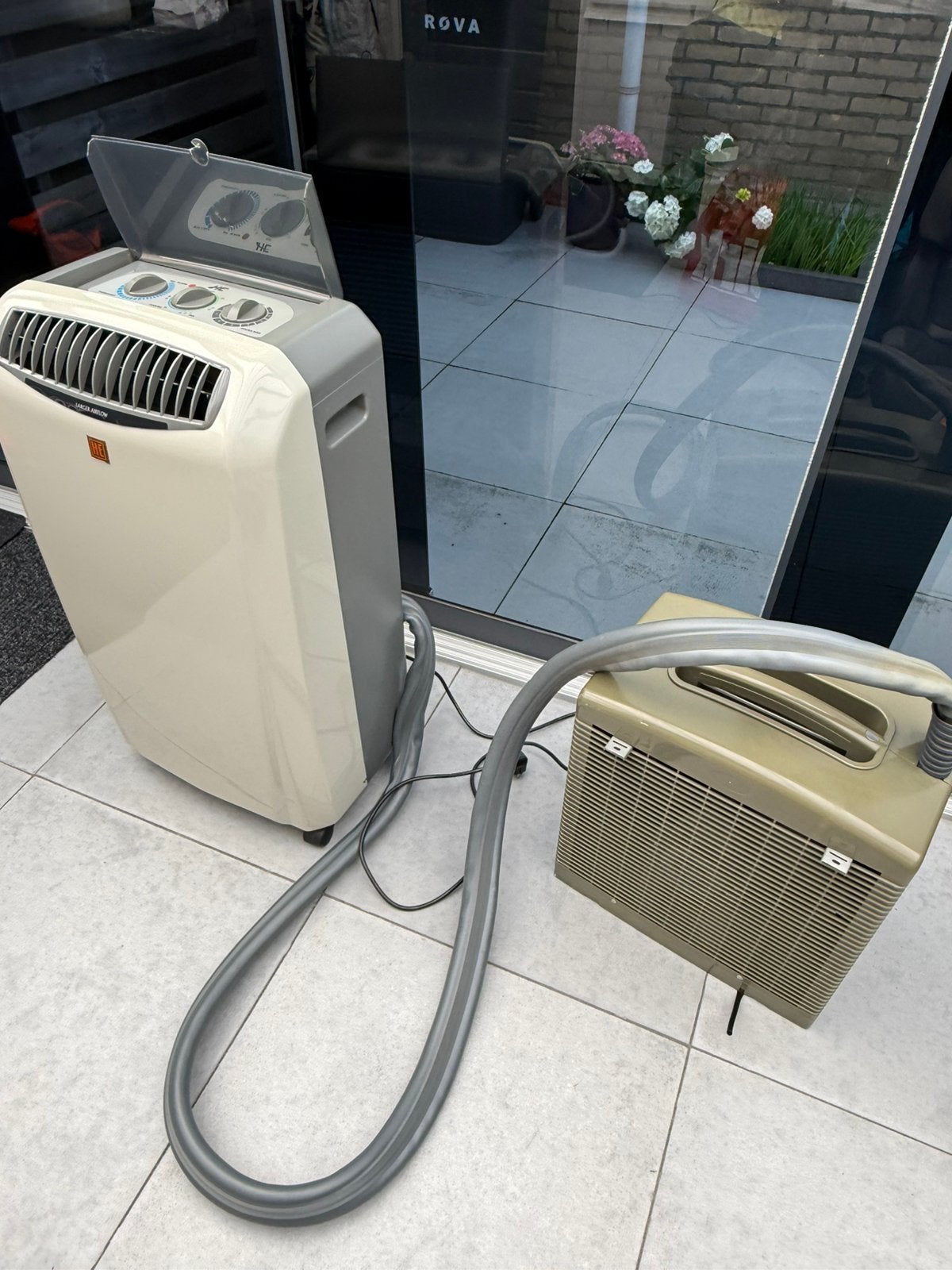 Mobiele Split airco 12.500 BTU, Ophalen, Timer, 3 snelheden of meer, Zo goed als nieuw
