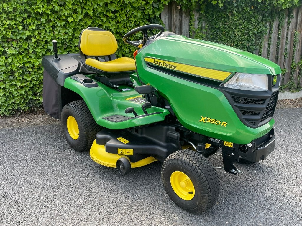 John Deere X 350 R 107 cm 2-cil 19,5 pk bouwjaar 2022, Tuin en Terras, Zitmaaiers, Jdwisinfo@johndeere.com, Energiestraat 16, 90 tot 120 cm