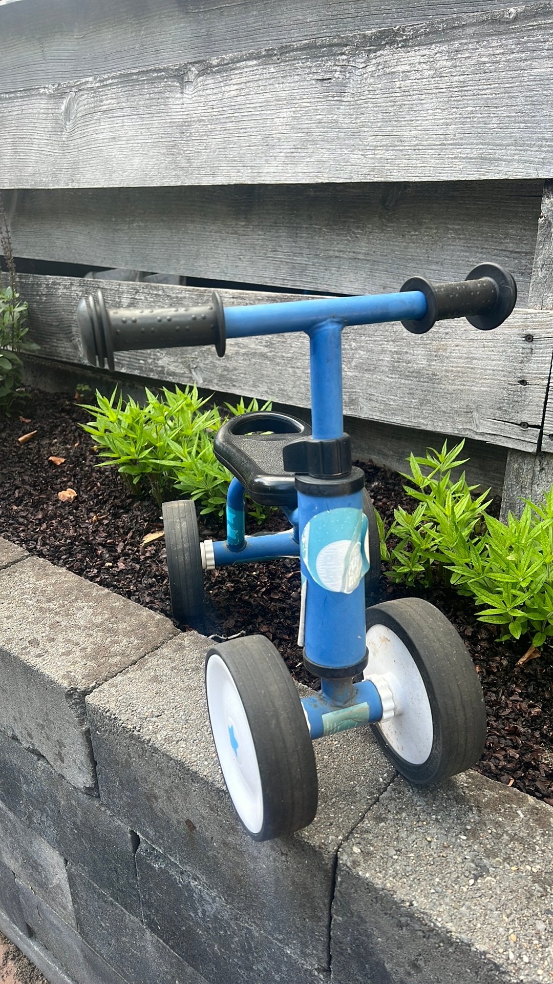 Loopfiets, Ophalen, Zo goed als nieuw