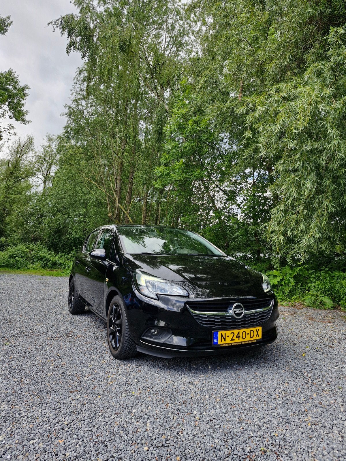 Opel Corsa 1.4 120 jaar editie 90pk 5d 2019 Zwart, Auto's, Voorwielaandrijving, 1063 kg, 1398 cc, 4 cilinders