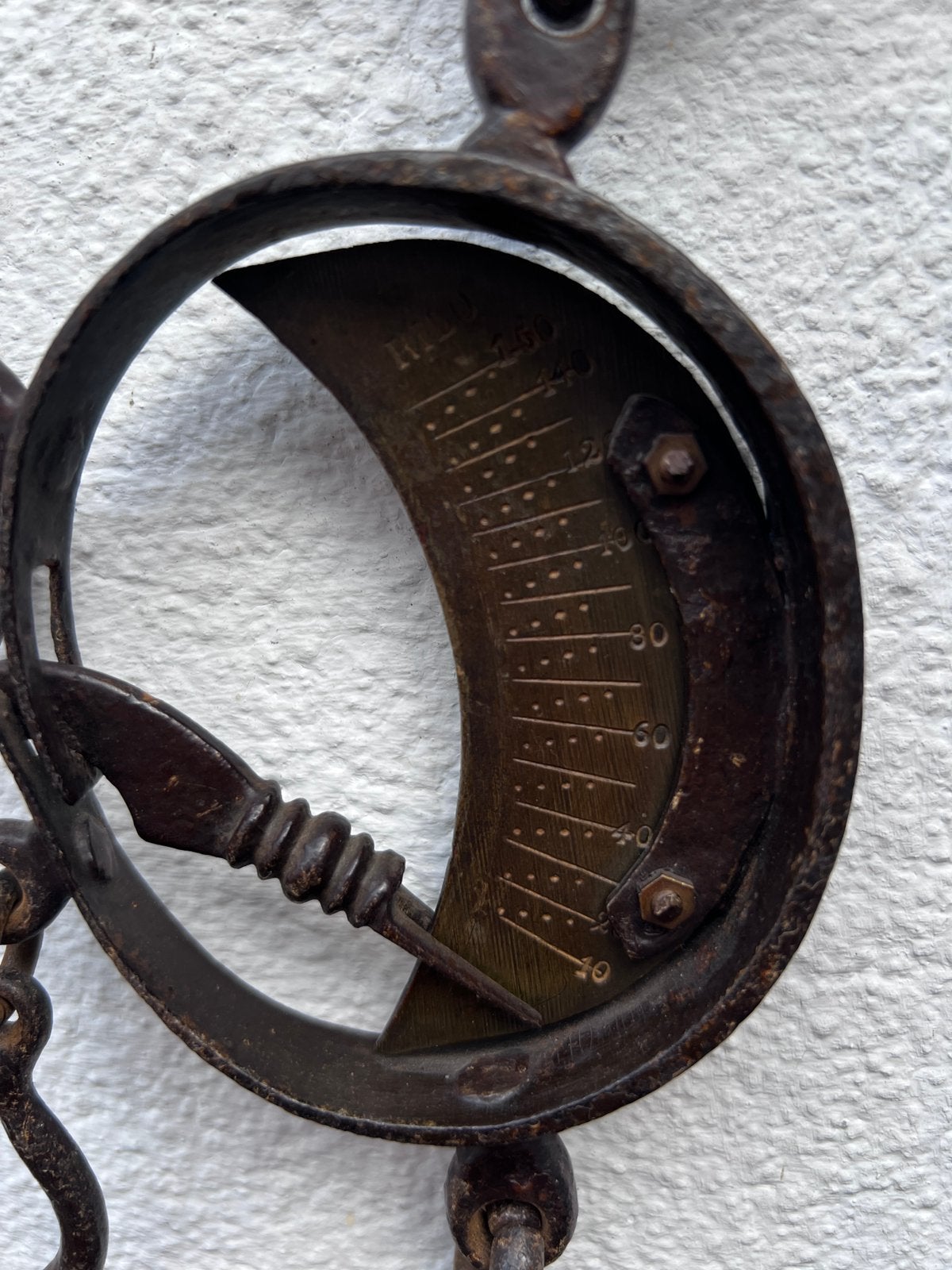 Antieke hang weegschaal, Ophalen of Verzenden