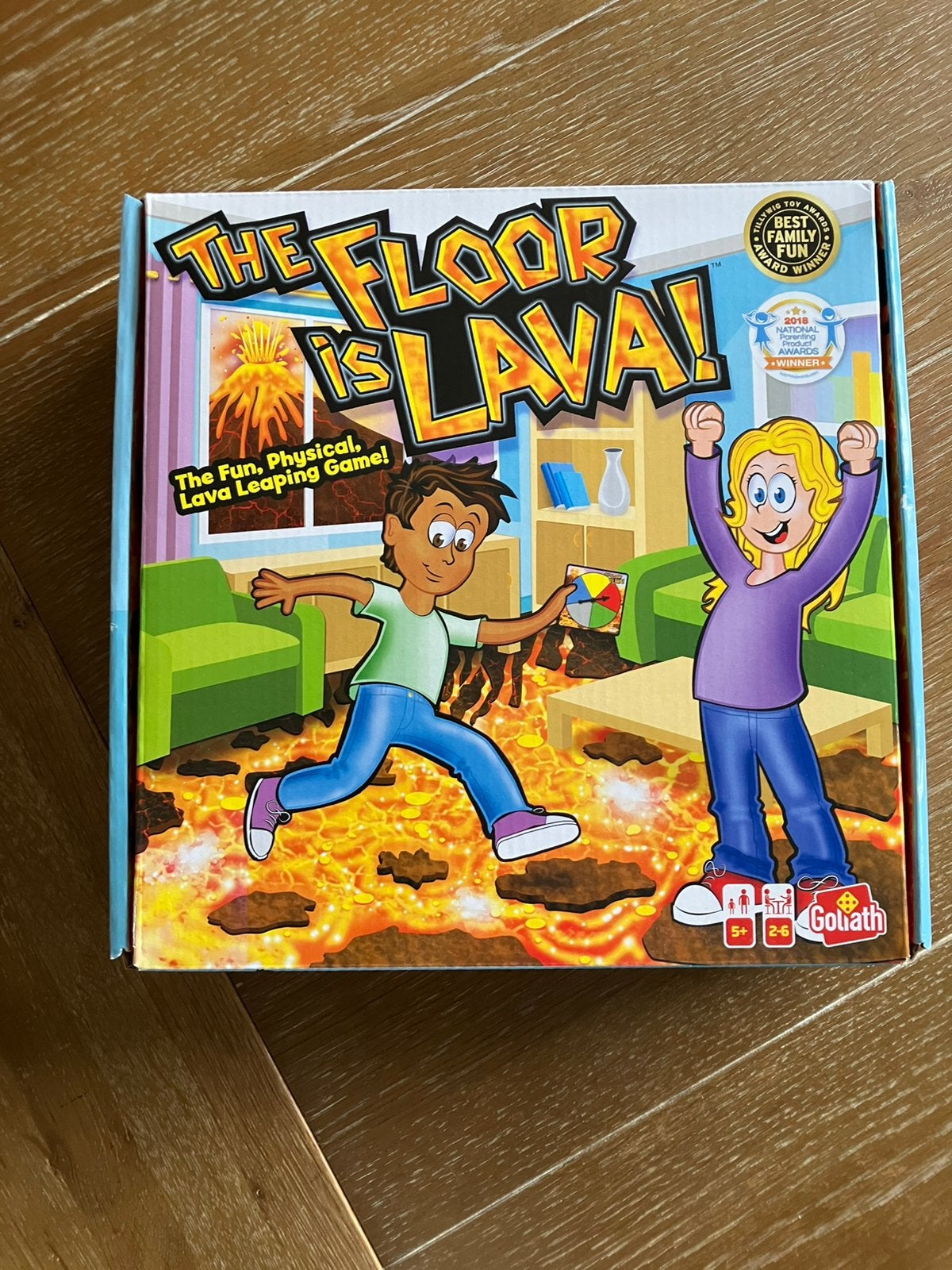 The Floor is Lava, Vijf spelers of meer, Ophalen, Zo goed als nieuw