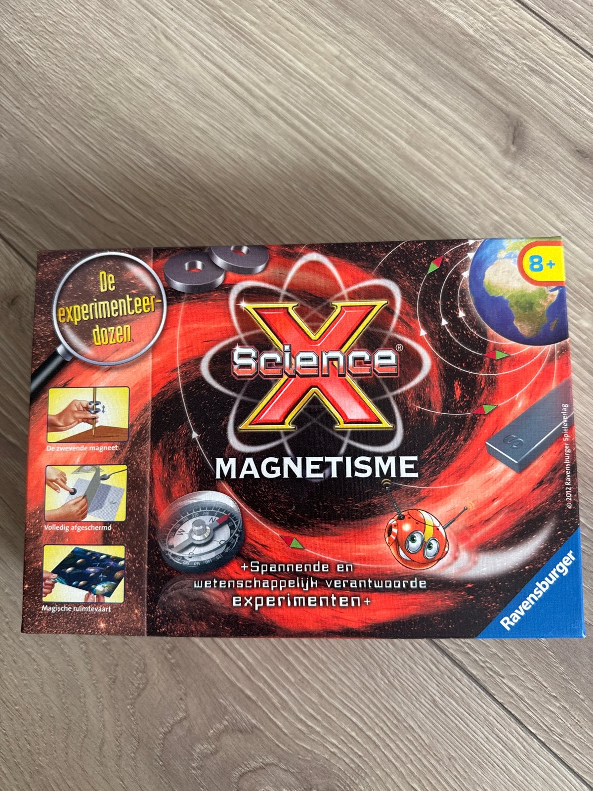 Ravensburger X Science Magnetisme Experimenteerdoos, Ophalen of Verzenden, Zo goed als nieuw, Ontdekken