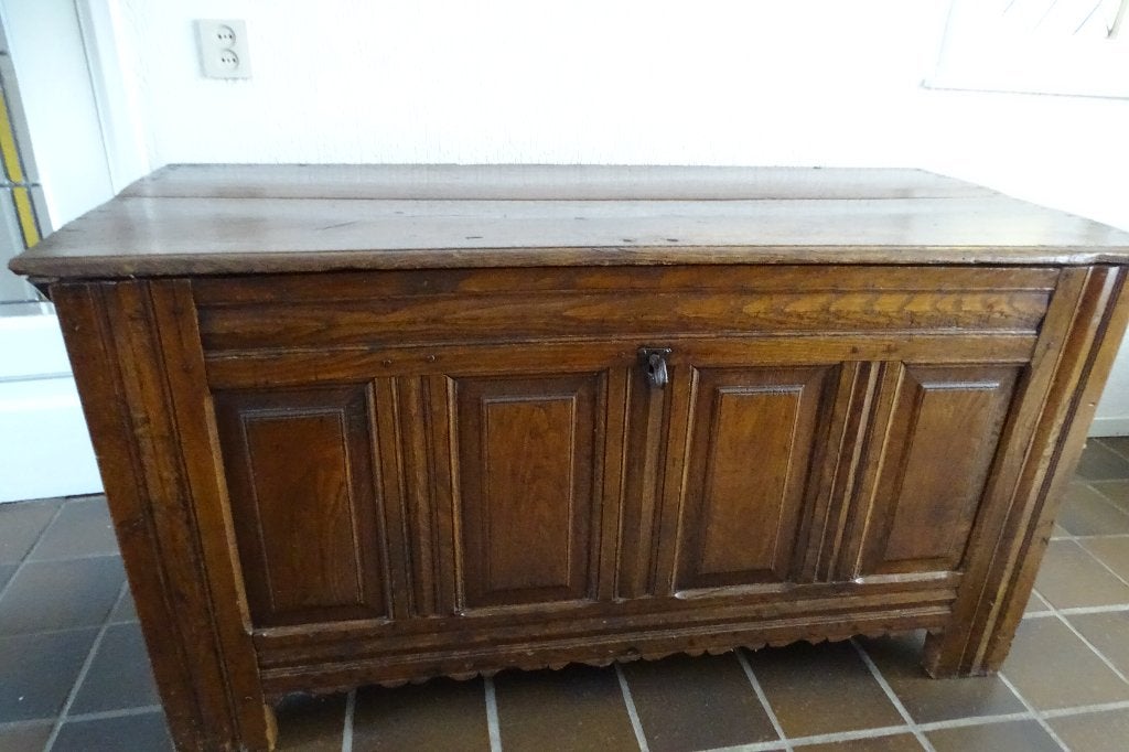 Antieke dekenkist, Huis en Inrichting, Ophalen, 50 – 75, Gebruikt, 50 tot 100 cm