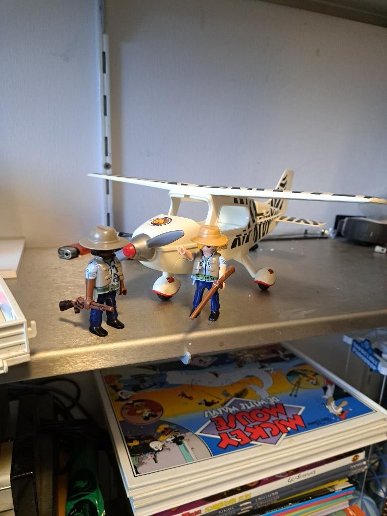Playmobil vliegtuig (Z239-137), Kinderen en Baby's, Speelgoed | Playmobil, Ophalen of Verzenden, Zo goed als nieuw