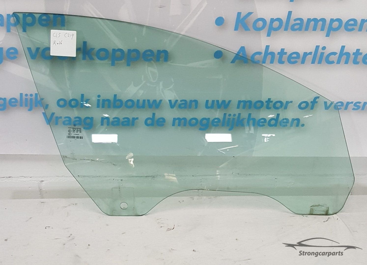 Portierruit raam Mercedes CLS C219 rechts origineel., Gebruikt, -, Ophalen of Verzenden, -
