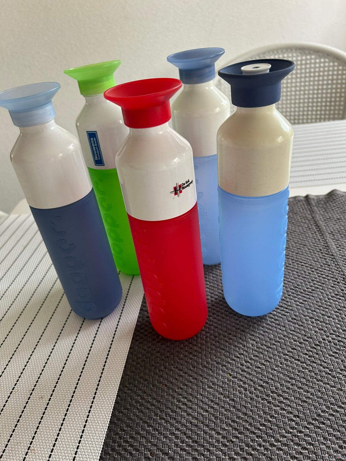 5 drinkflessen prijs 5 euro, Ophalen of Verzenden, Zo goed als nieuw