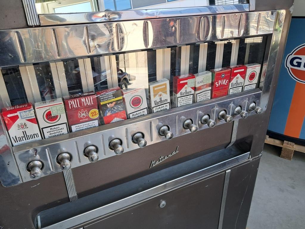 USA National Sigarettenautomaat uit de jaren 60e/70e., Ophalen, Eu, Gebruikt, Eu