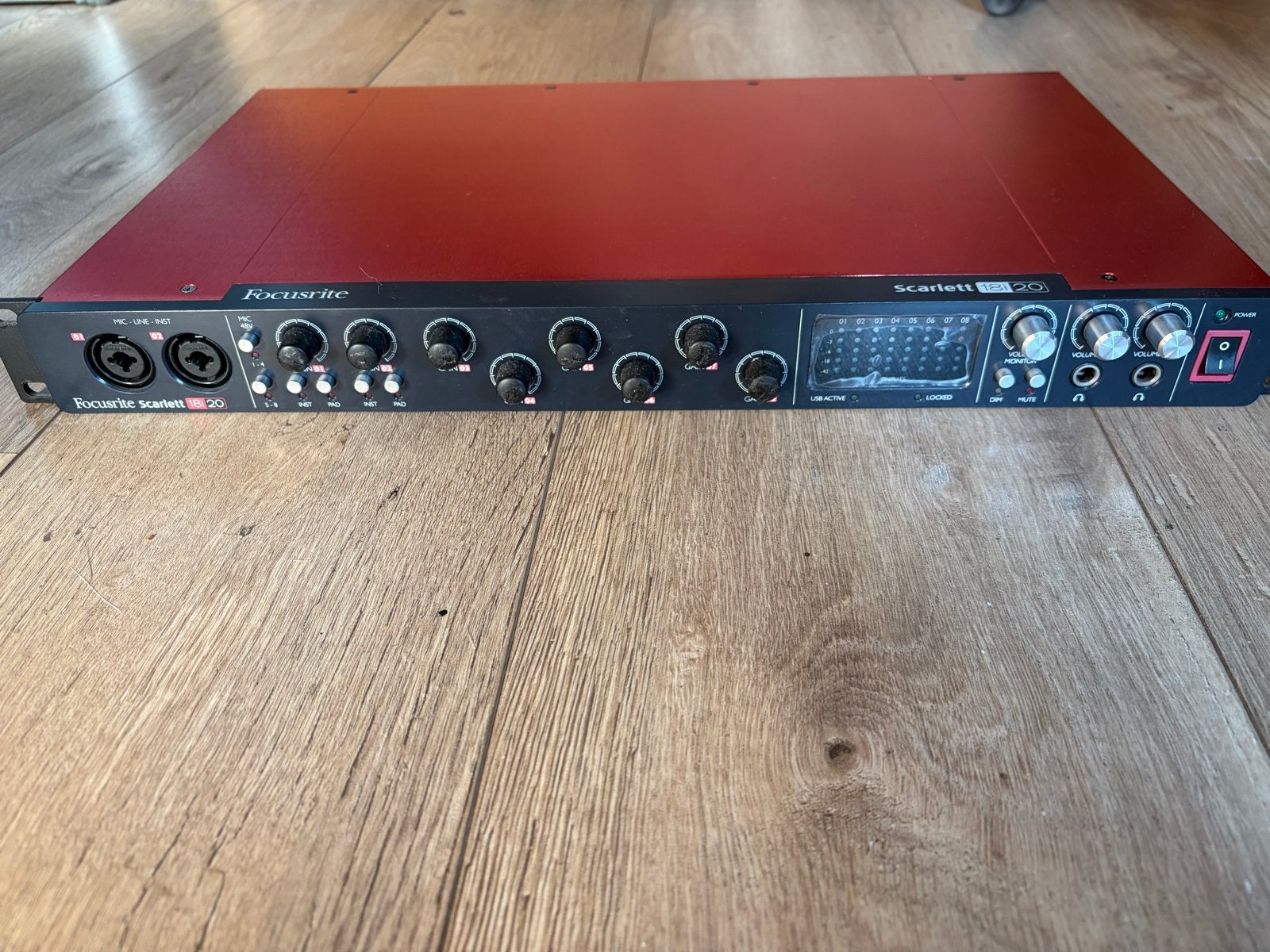 Focusrite Scarlett 18i20 Audio Interface 1st gen, Ophalen of Verzenden, Zo goed als nieuw