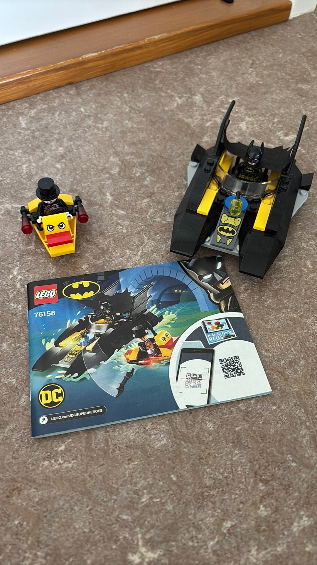Lego 76158 batman, Ophalen of Verzenden, Zo goed als nieuw