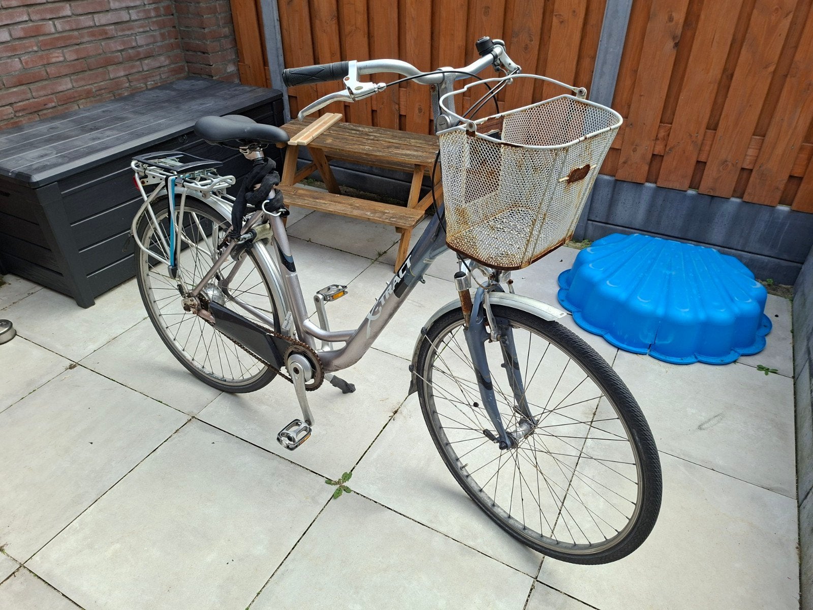 X-tract fiets, Gebruikt, Velgrem, Versnellingen, Ophalen