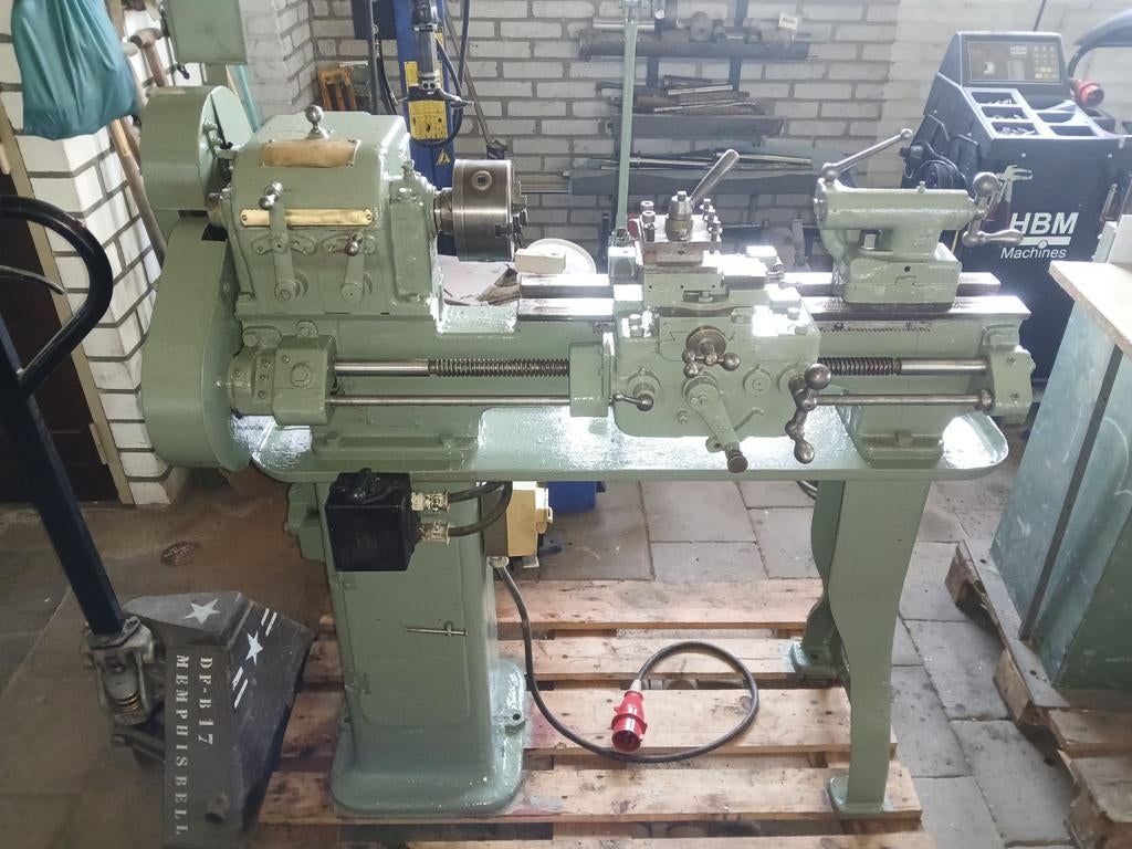 Nette draaibank te koop, Ophalen, Gebruikt, Metaaldraaibank, Minder dan 500 mm