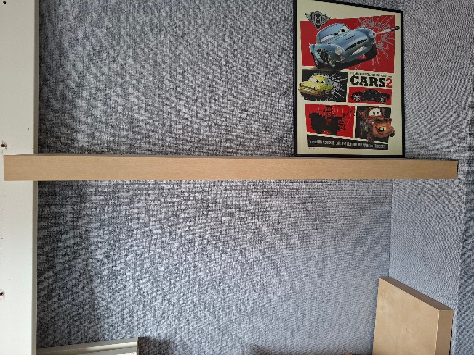 2x Vintage Lack IKEA zwevende planken, beukenkleur, 100cm, Huis en Inrichting, Woonaccessoires | Wandplanken en Boekenplanken
