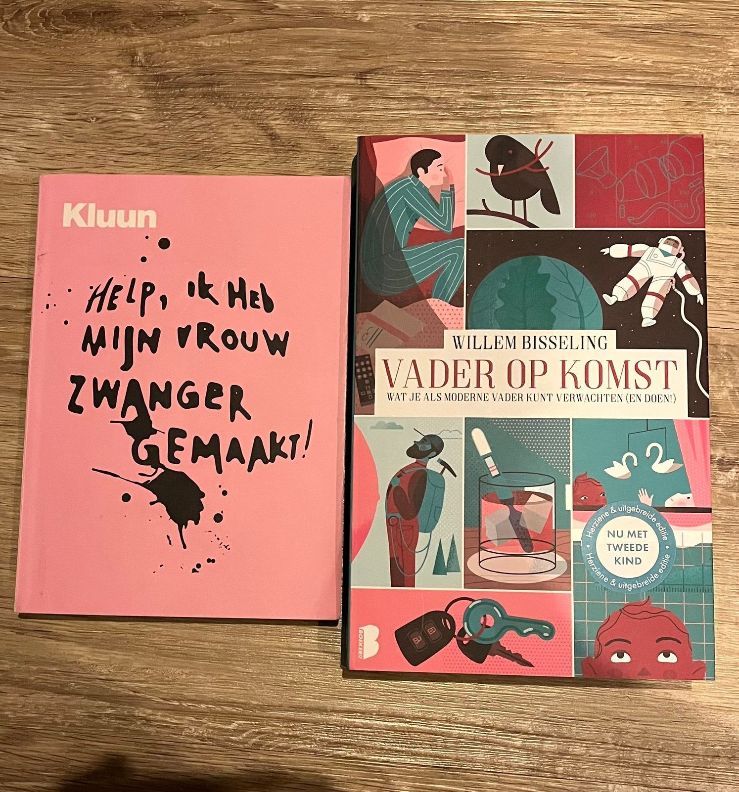 Boeken voor aanstaande vaders – Kluun + Vader op komst, Ophalen of Verzenden, Gelezen, Zwangerschap en Bevalling, Diverse auteurs