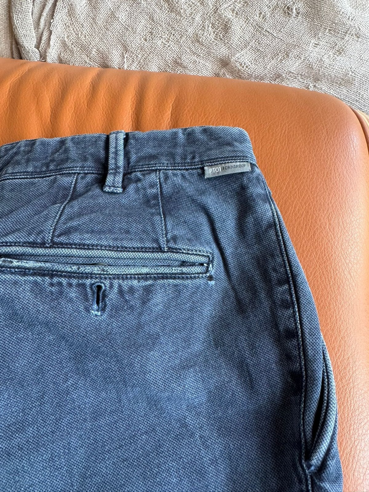 Heren broek PT01 maat 54, Ophalen of Verzenden, Zo goed als nieuw, Maat 52/54 (L), Blauw