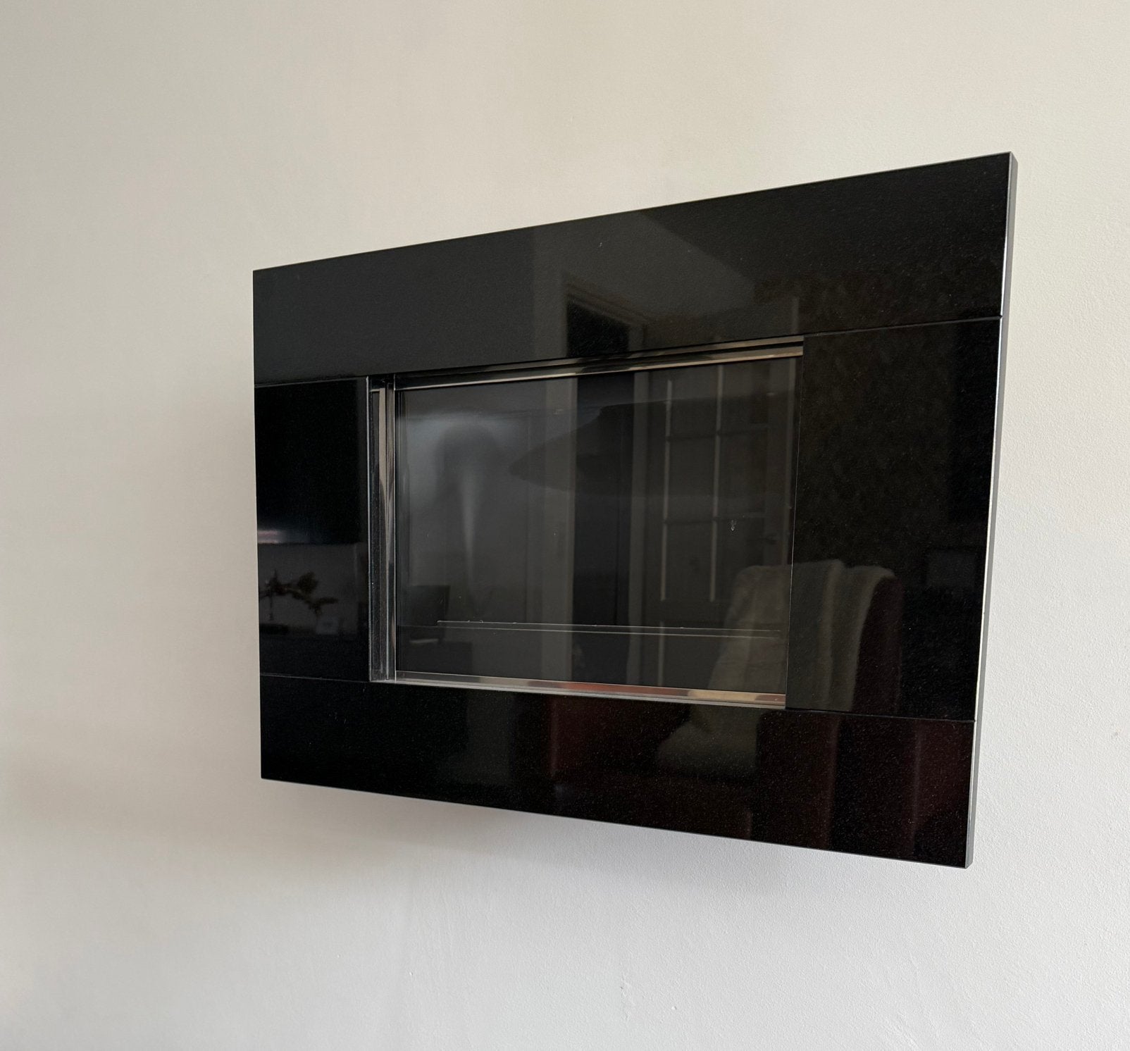 Luxe Element4 Picasso gashaard natuurstenenlijst  Afvoerloos, Ophalen, Zo goed als nieuw, Inbouwhaard, Gashaard