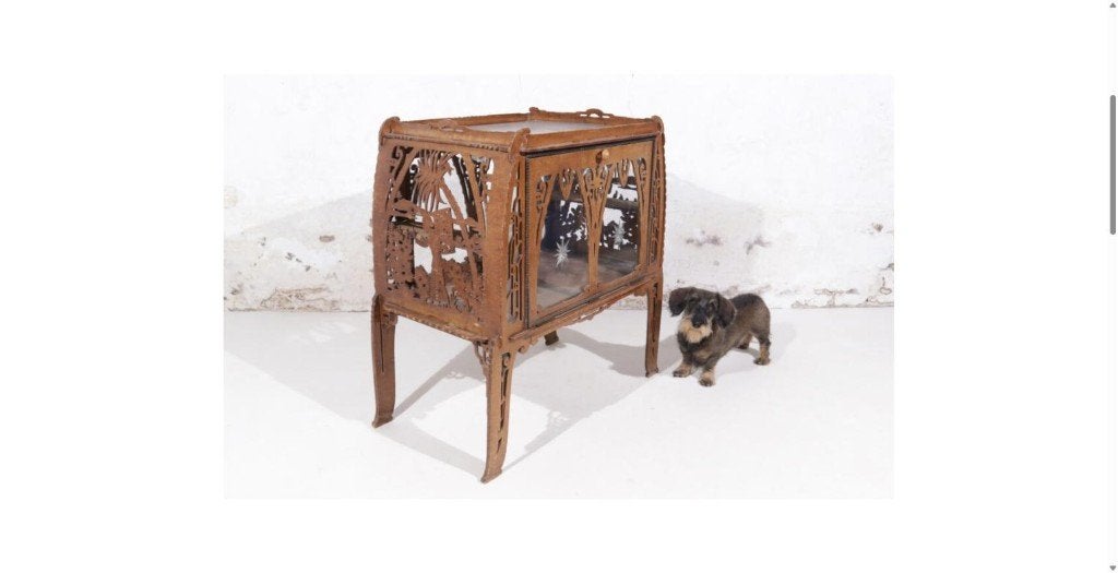 Amsterdam School Arts and Crafts Tea Cabinet Colonial, Ophalen