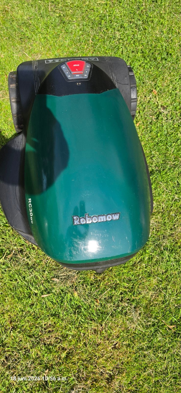 Robomow RC308u Robotmaaier -, Tuin en Terras, Grasmaaiers, Gebruikt, Elektrische grasmaaier, Minder dan 30 cm, Ophalen