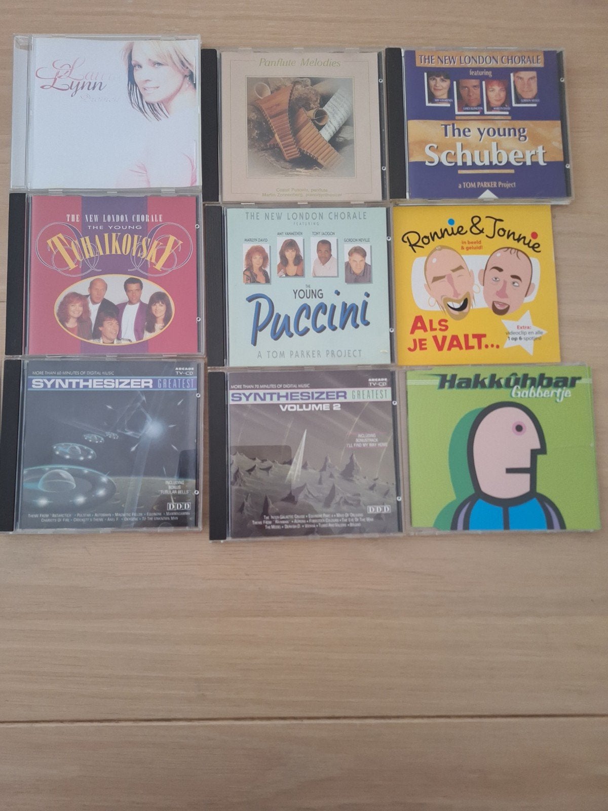 Diverse CD's: Klassiek, Panfluit, Synthesizer, Pop, Ophalen, Gebruikt, Schubert, Overige typen