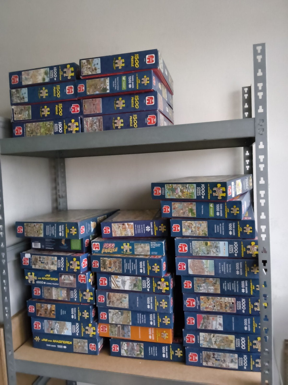 Jan van Haasteren puzzels, Ophalen of Verzenden, 500 t/m 1500 stukjes, Zo goed als nieuw