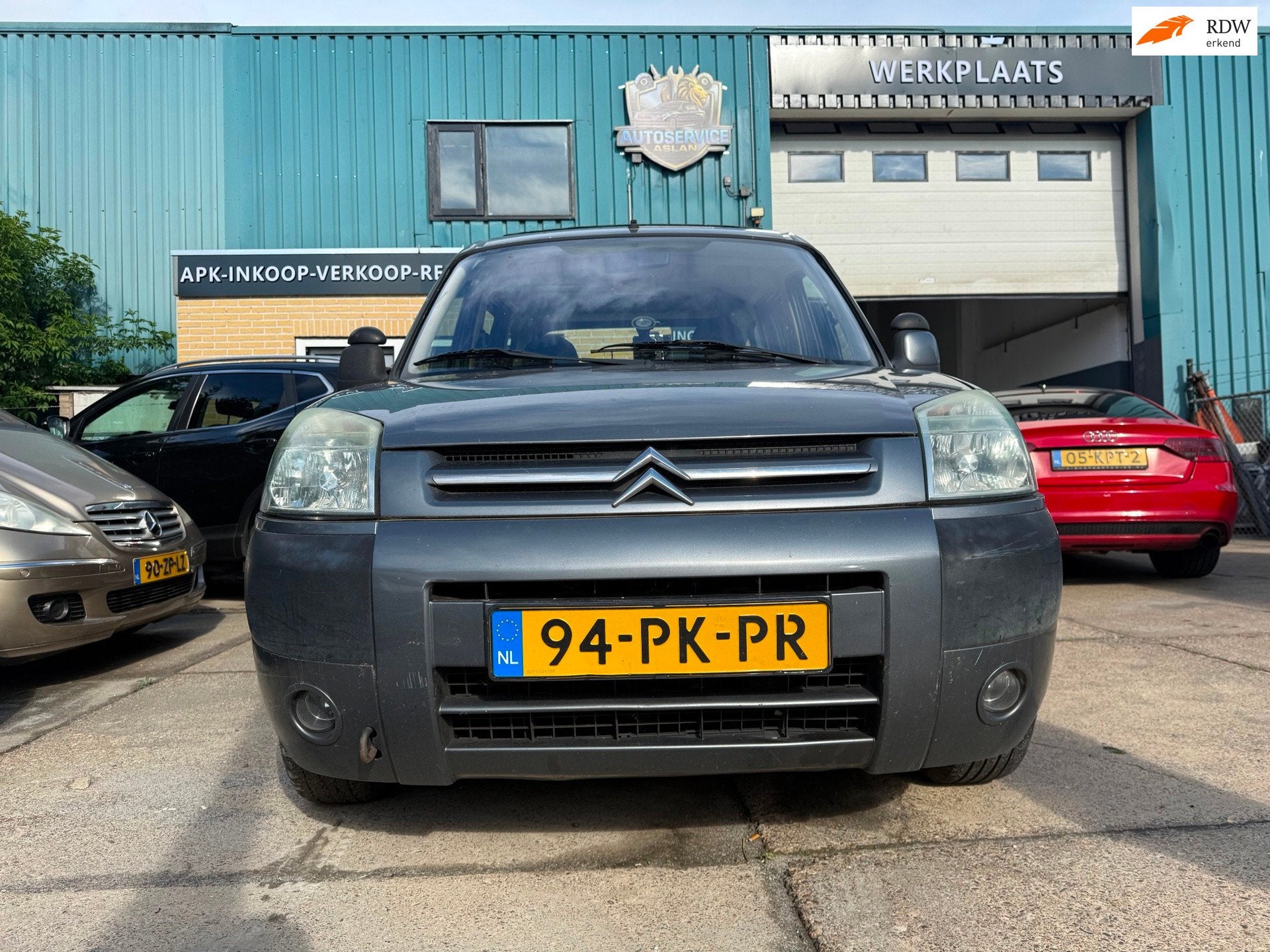 Citroen Berlingo 1.6i Multispace AIRCO/APK/HANDEL OF EXPORT!, Stof, Gebruikt, 4 cilinders, 1226 kg
