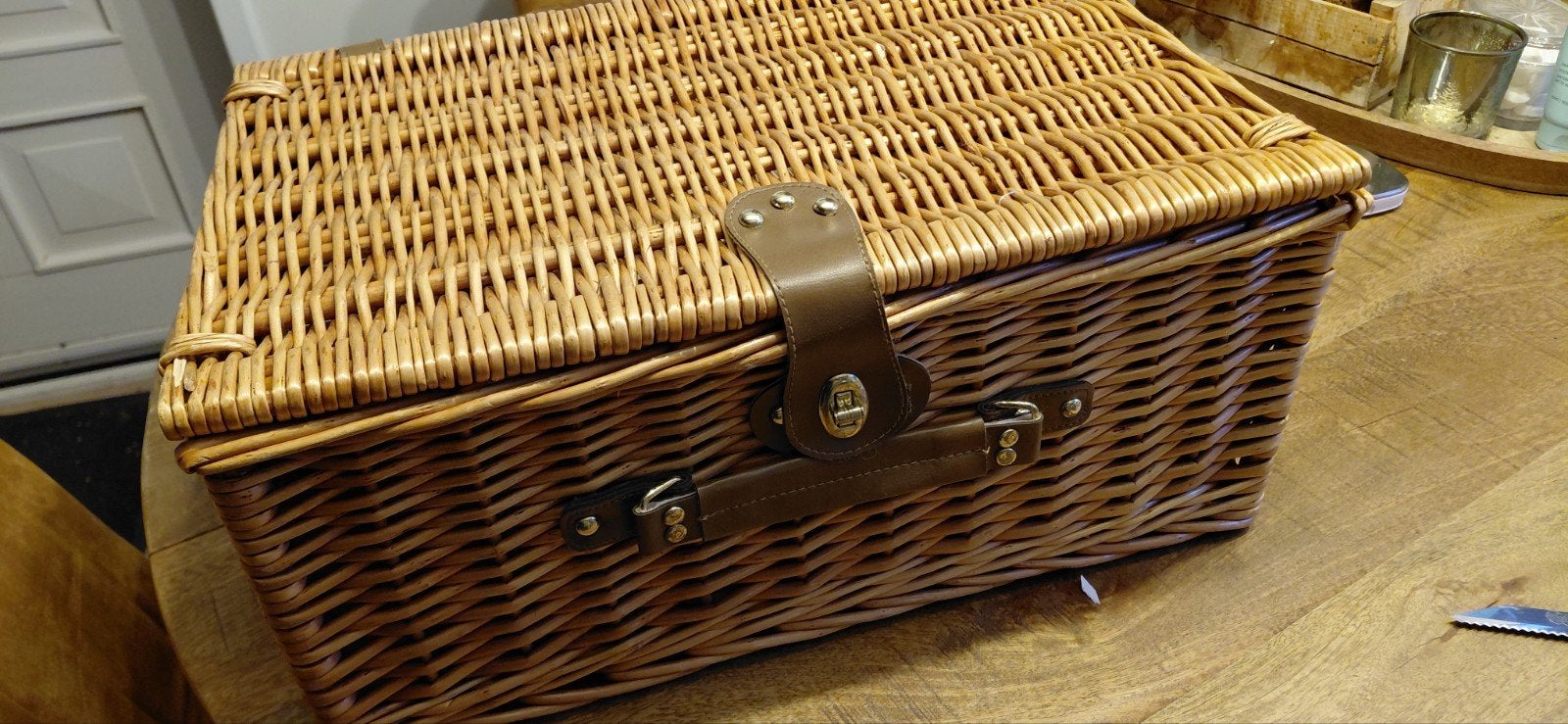 Luxe picknickmand, Ophalen, Zo goed als nieuw