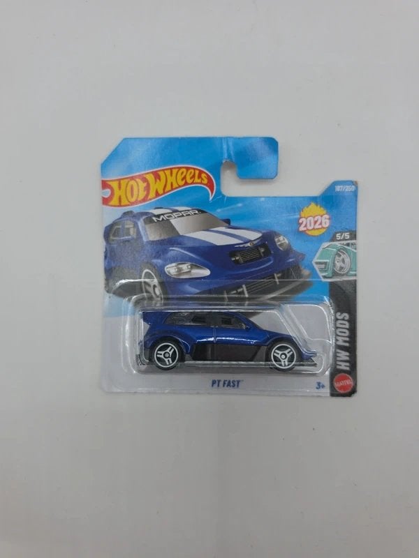 Hot Wheels PT Fast – Blauw – HW Mods 2026, Hot Wheels, Nieuw, Ophalen of Verzenden, Hot Wheels
