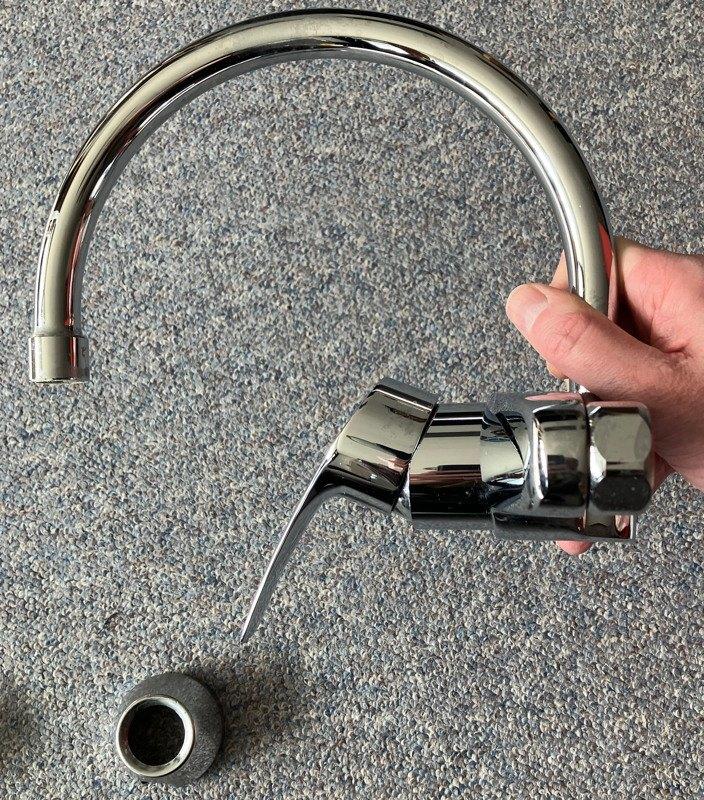 GROHE Eurosmart Keukenkraan, Ophalen of Verzenden, Gebruikt, Chroom, Kraan