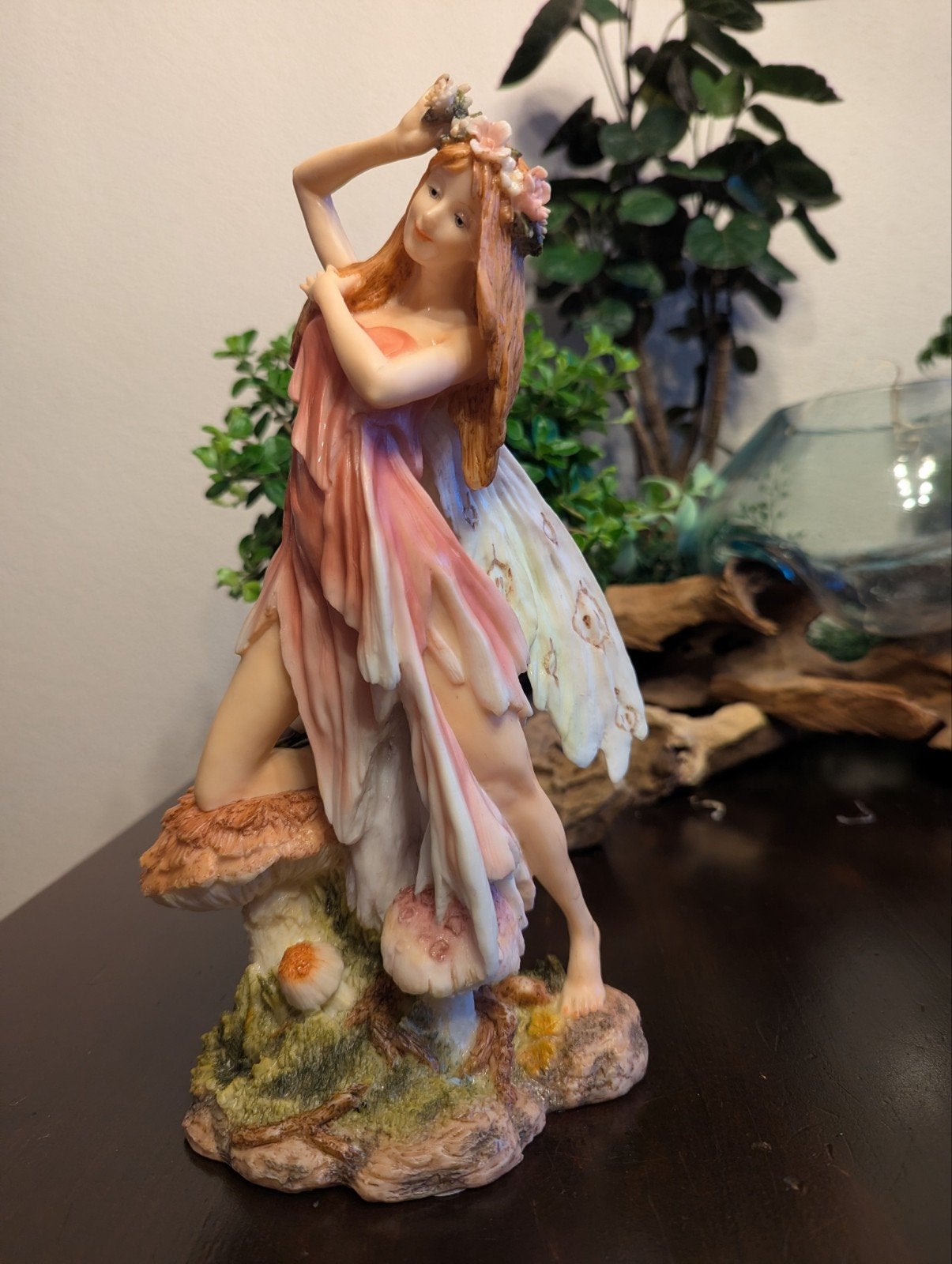elf elfje fee fairy gemaakt door Romantic Fairies, Verzamelen, Beelden en Beeldjes, Ophalen of Verzenden, Zo goed als nieuw, Fantasy