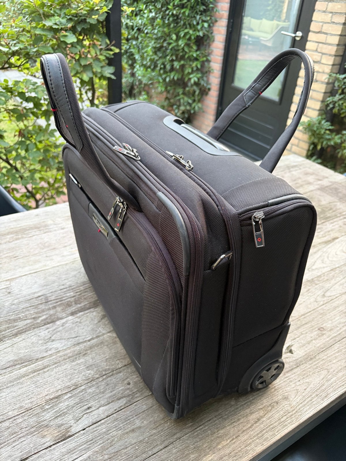 Samsonite X'Blade Business Trolley - Zwart, Zo goed als nieu, 40 tot 60 cm, 20 tot 30 cm, Zwart, Ophalen of Verzenden
