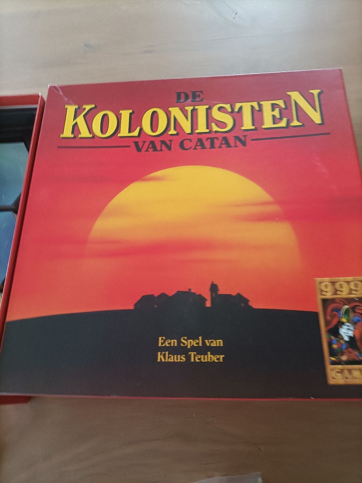 spel de kolonisten van Catan houten versie, Ophalen of Verzenden, Zo goed als nieuw
