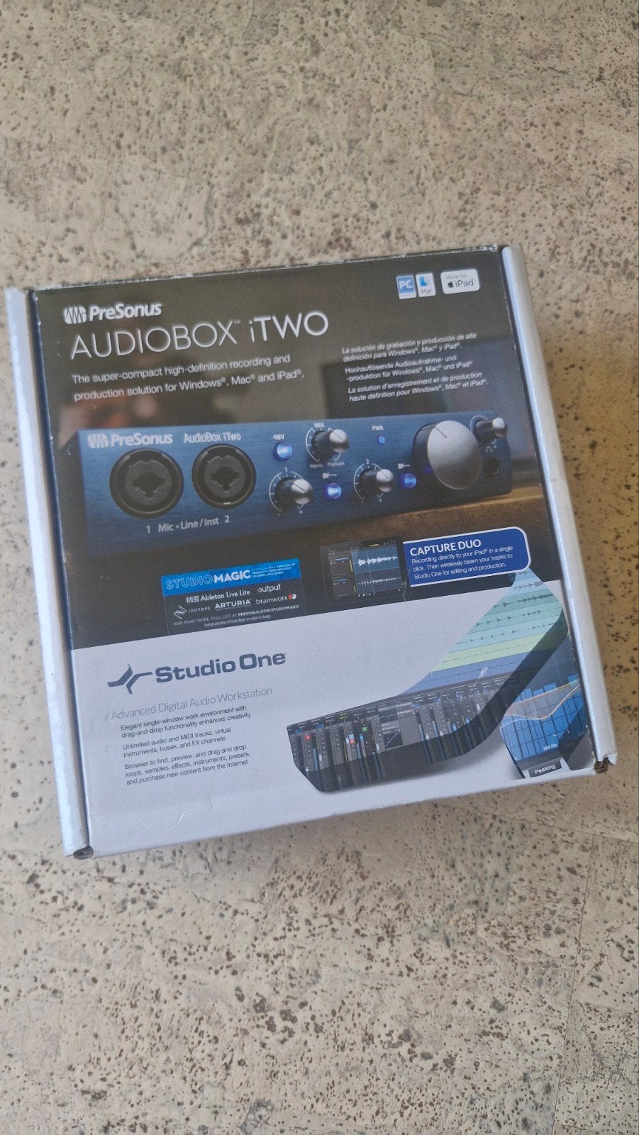 PreSonus Audiobox iTwo, Ophalen of Verzenden, Zo goed als nieuw, 5 tot 10 kanalen