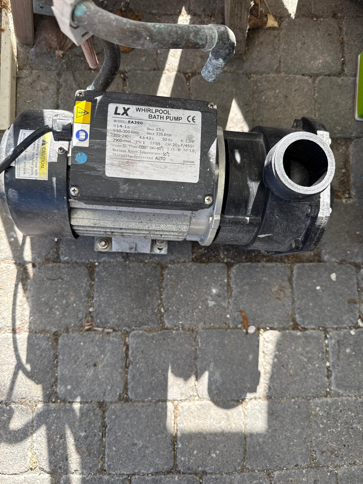 LX Whirlpool Badpomp EA390 - Zo goed als nieuw, Ophalen of Verzenden, Zo goed als nieuw