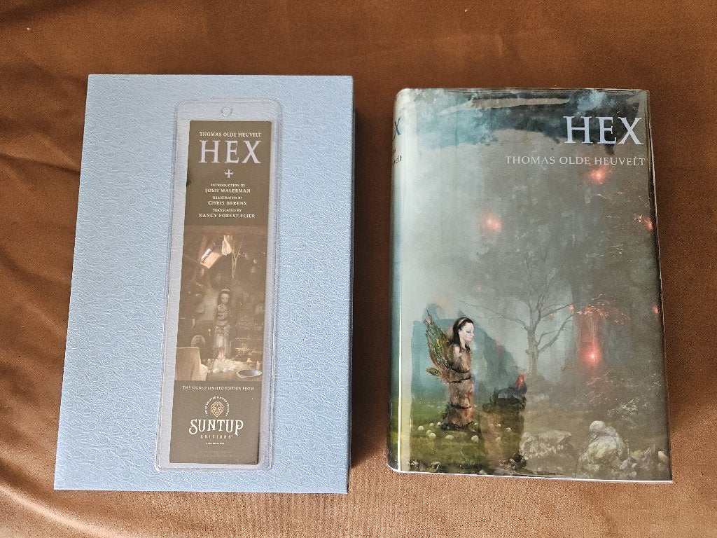 Hex Thomas Olde Heuvelt Suntup Artist Edition Chris Berens, Boeken, Thomas Olde Heuvelt, Ophalen of Verzenden, Zo goed als nieuw