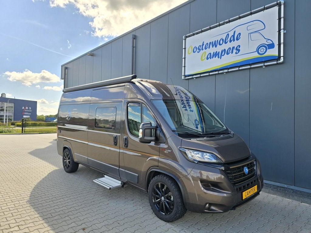Knaus Boxstar 600 Vastbed Trekhaak Camera 18inch wielen, Caravans en Kamperen, Campers, Ringverwarming, Fiat, Bedrijf, Tot en met 3