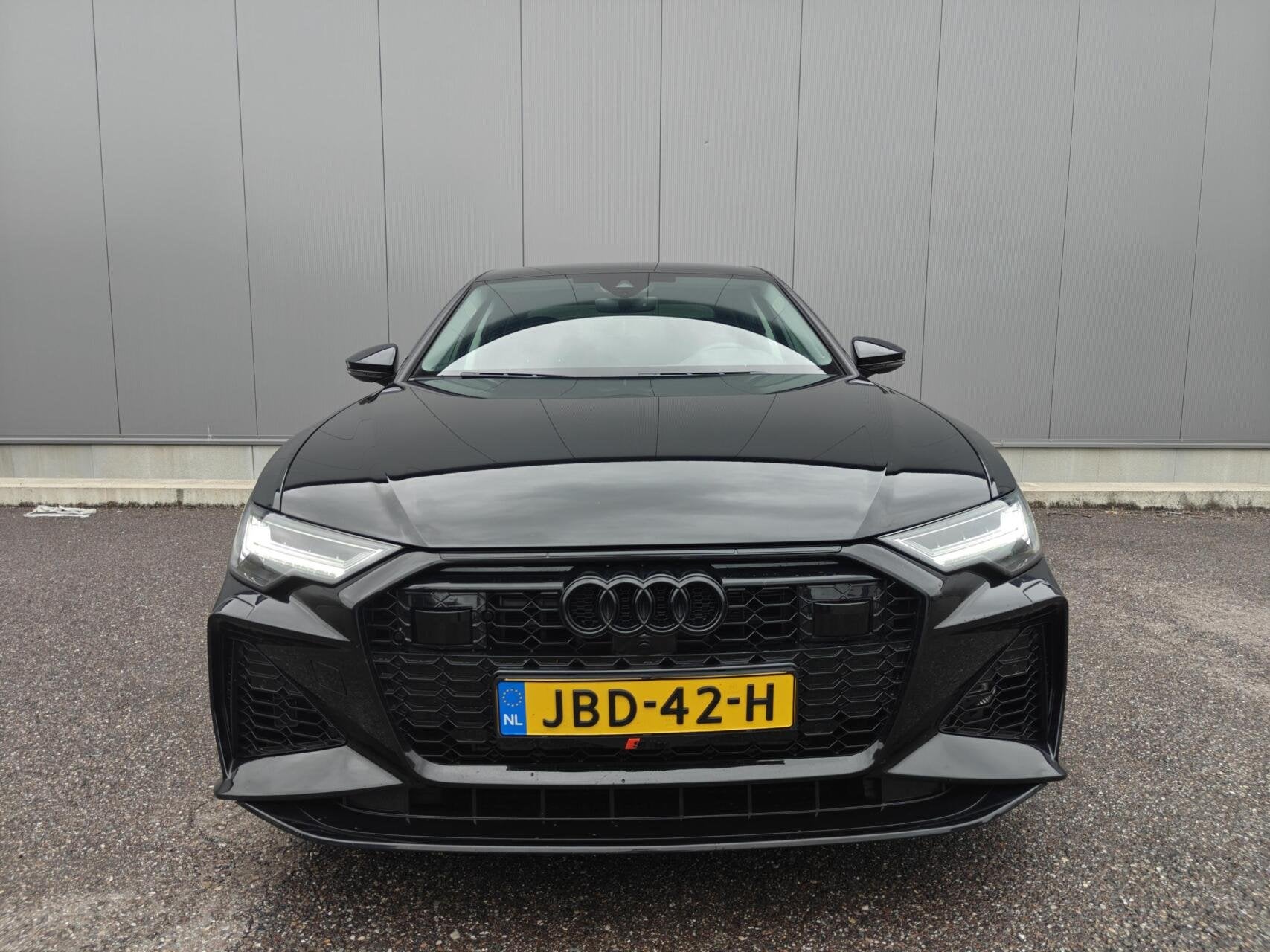 Audi A6 Limousine 50 TFSI e quattro S edition, Auto's, Automaat, Gebruikt, 4 cilinders, Zwart