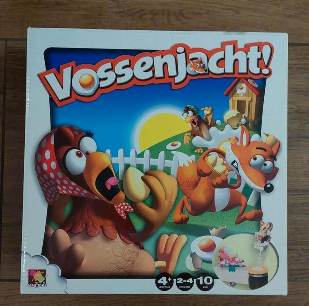 Vossenjacht spel compleet, Ophalen of Verzenden, Zo goed als nieuw