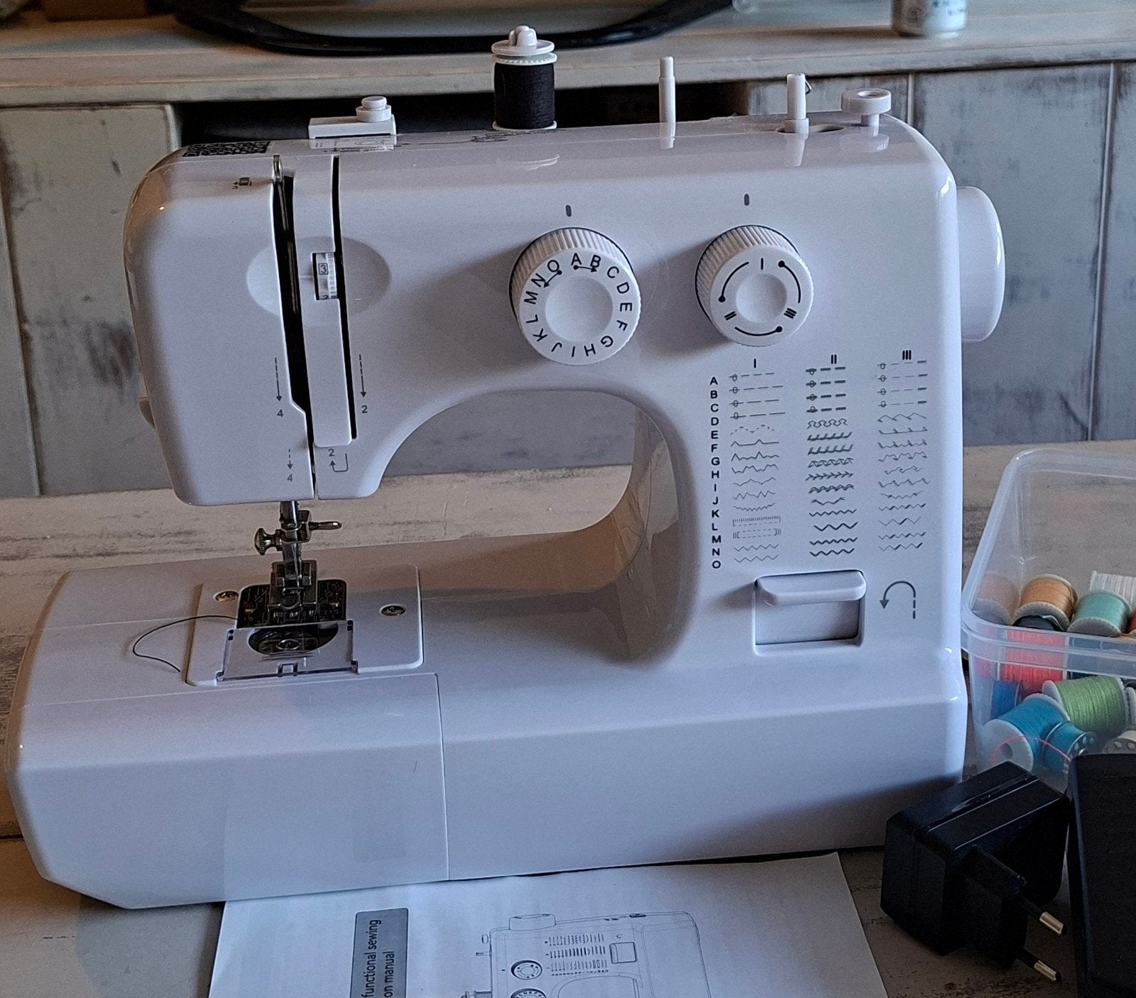 Meiden Naaimachine, Mini Sew met Borduursteken Nieuw, Ophalen, Nieuw, Naaimachine, Overige merken
