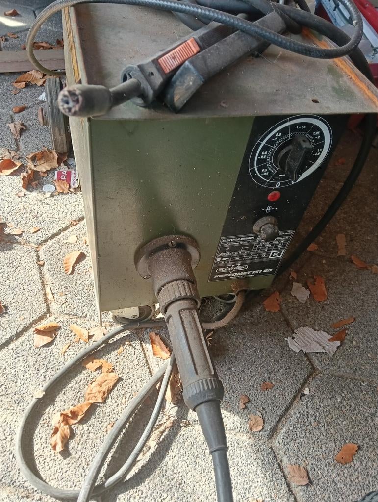 Lasapparaat Wheelforce Kercomet 151 ED - Werkend, Ophalen, Gebruikt, 150 tot 250 ampère, Co2